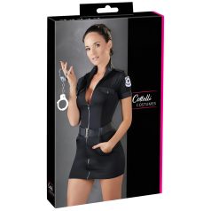 Cottelli Police - costume poliziotta - abito nero - XL