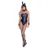 Cottelli - costume da coniglietta sexy lucido - 5 pezzi
