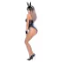 Cottelli - costume da coniglietta sexy lucido - 5 pezzi