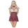 Cottelli - costume da studentessa - rosso e bianco - XL