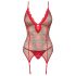 Obsessive Jollymore - Set natalizio di lingerie - M/L