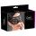 Cottelli - maschera occhi sagomata in pizzo - nero