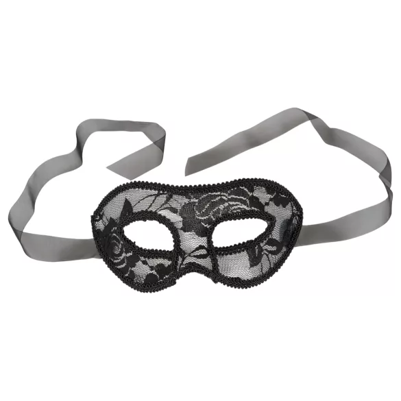Cottelli - maschera occhi sagomata in pizzo - nero