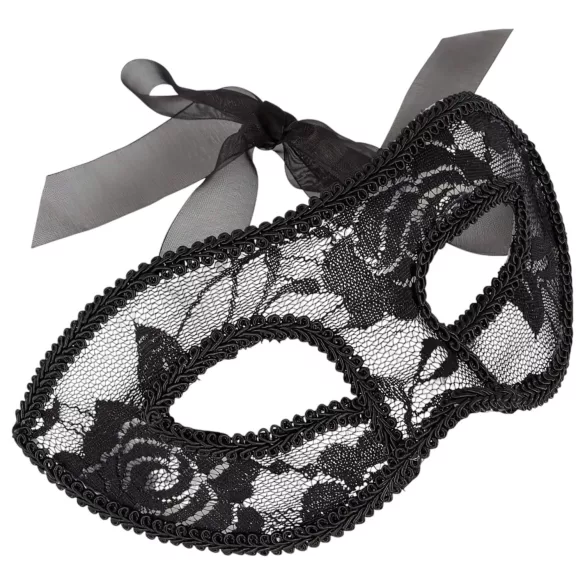 Cottelli - maschera occhi sagomata in pizzo - nero