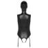 Bad Kitty - Body aperto con maschera, nero