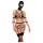 Bad Kitty - set lingerie con maschera - nero