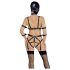 Bad Kitty - Set completo con maschera (nero) - S