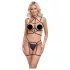 Cottelli - body harness decorativo e tanga (nero) - (S-L)