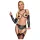 Bad Kitty - body bondage set - nero