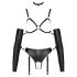 Bad Kitty - body bondage set - nero