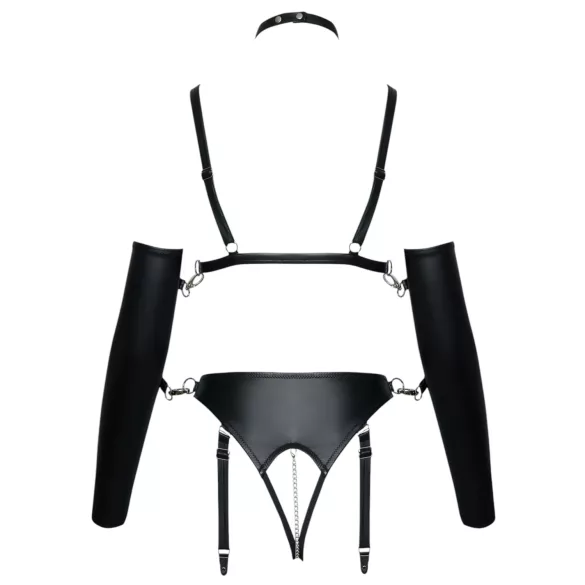 Bad Kitty - body bondage set - nero - L