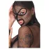 Bad Kitty - set BDSM in rete trasparente con frustino (nero)