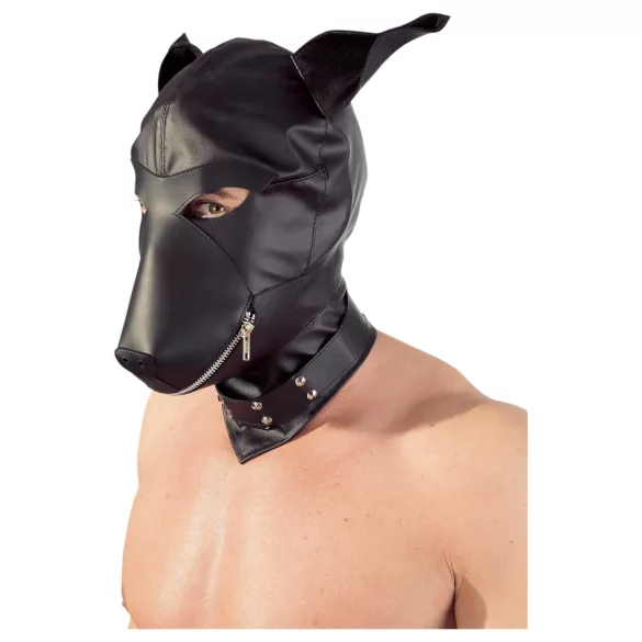 Feticcio - Maschera da cane (nera, S-L)