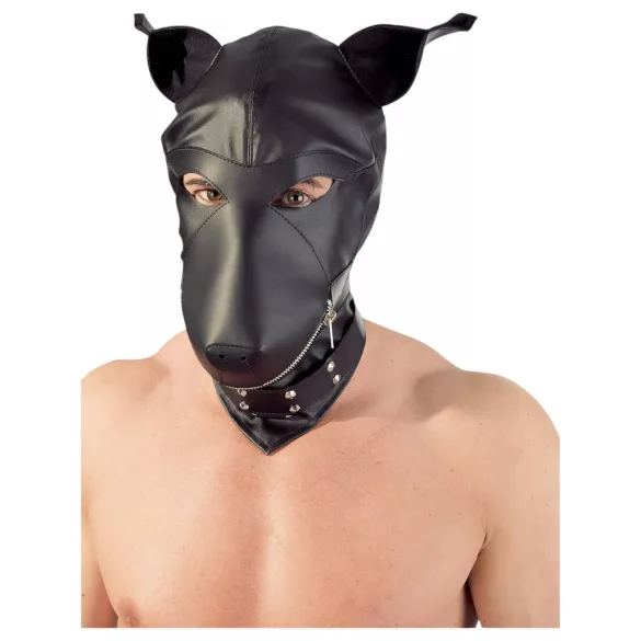 Feticcio - Maschera da cane (nera, S-L)