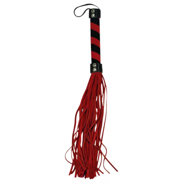 Bad Kitty - Frustino in similpelle scamosciata - rosso