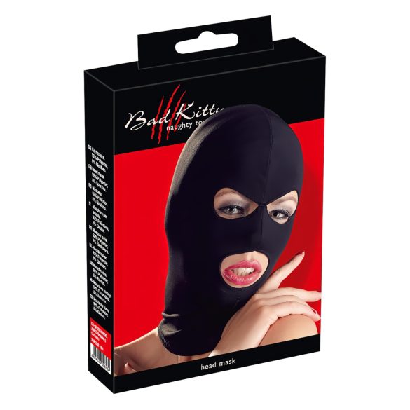 Bad Kitty - Maschera con Apertura per Bocca e Occhi
