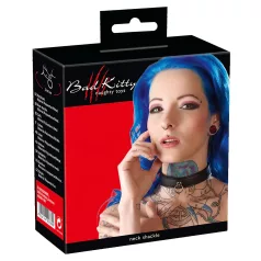 Bad Kitty - Collare regolabile - pelle sintetica nera