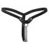 Feticcio - perizoma con borchie e catene (nero, S-L)