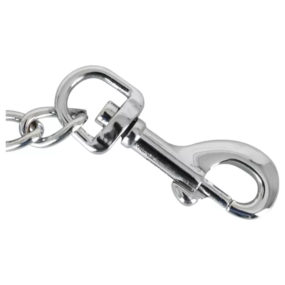 ZADO - doppio moschettone in metallo e catena 15cm