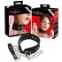 Bad Kitty - collare e guinzaglio in silicone (nero)