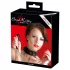 Bad Kitty - collare e guinzaglio in silicone nero