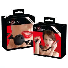 Bad Kitty - bavaglio bocca silicone taglia media nero