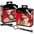 Bad Kitty - bavaglino con anello in silicone - nero