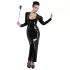 Bad Kitty - Frustino scintillante con strass (nero)