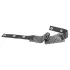 Bad Kitty - collare con strass - nero
