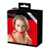 Bad Kitty - bavaglio in silicone con cinturino in similpelle - rosso