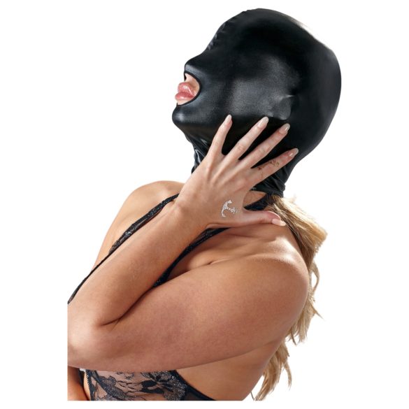 Bad Kitty - maschera bondage con apertura bocca - taglia S-L