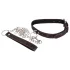 Bad Kitty - collare con cuore e guinzaglio in metallo - nero