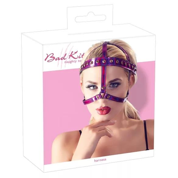 Bad Kitty - copricapo con strass (rosa)