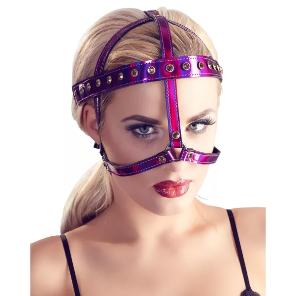 Bad Kitty - copricapo con strass (rosa)