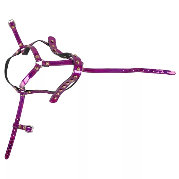Bad Kitty - copricapo con strass (rosa)