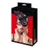 Bad Kitty - maschera gatto strass ecopelle nero S-L