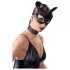 Bad Kitty - maschera gatto strass ecopelle nero S-L