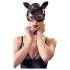 Bad Kitty - maschera gatto strass ecopelle nero S-L