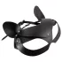 Bad Kitty - maschera gatto strass ecopelle nero S-L