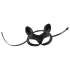Bad Kitty - maschera gatto strass ecopelle nero S-L