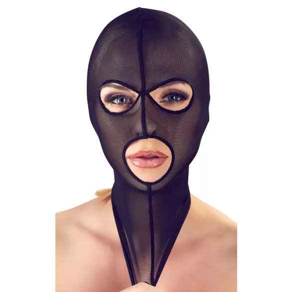 Bad Kitty - maschera bocca rete - nero