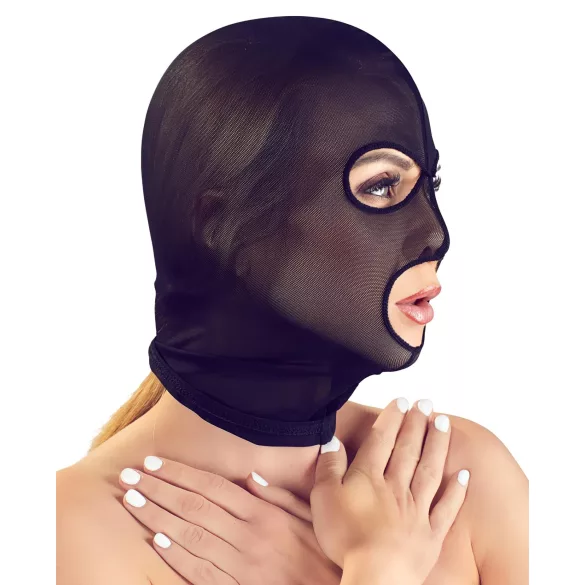 Bad Kitty - maschera bocca rete - nero