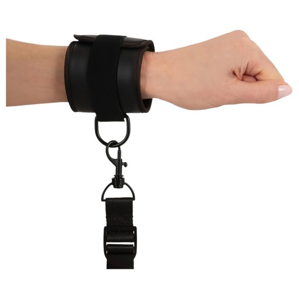 Vegan Fetish - set legami da letto - nero