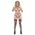 Bad Kitty - harness corpo intero (rosso) - L/XL