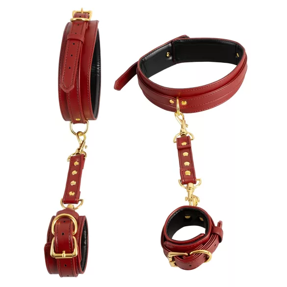 Bad Kitty - set manette per cosce - rosso