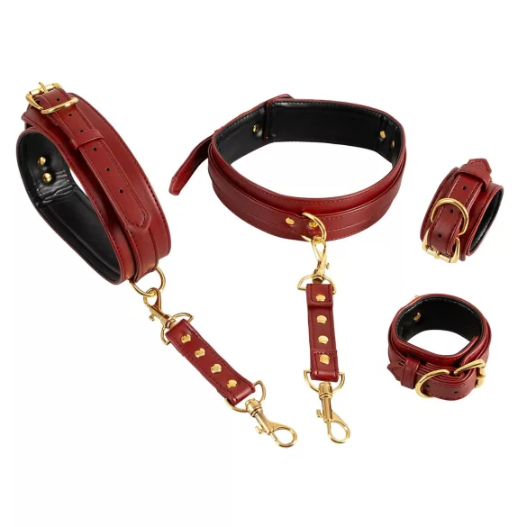 Bad Kitty - set manette per cosce - rosso