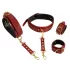 Bad Kitty - set manette per cosce - rosso