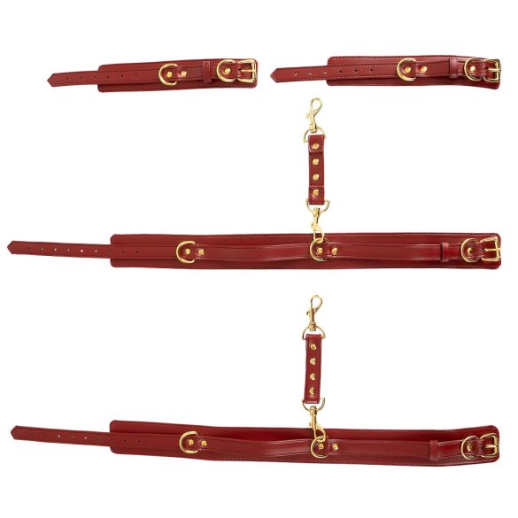 Bad Kitty - set manette per cosce - rosso