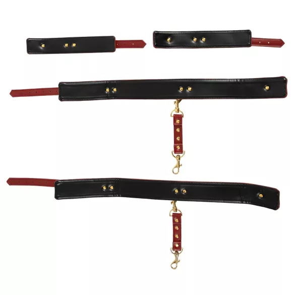 Bad Kitty - set manette per cosce - rosso