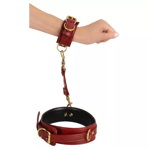 Bad Kitty - set manette per cosce - rosso